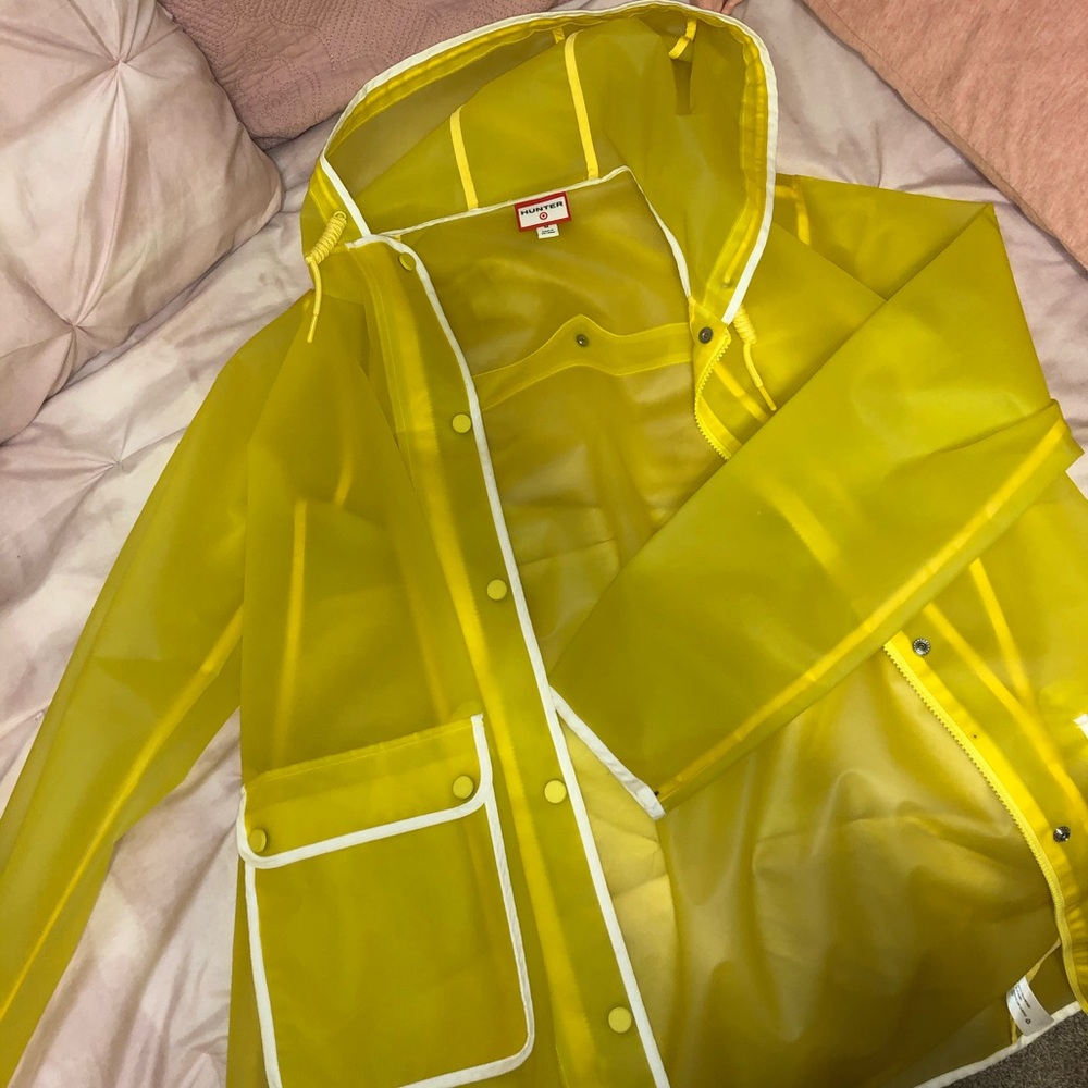 Hunter rain jacket